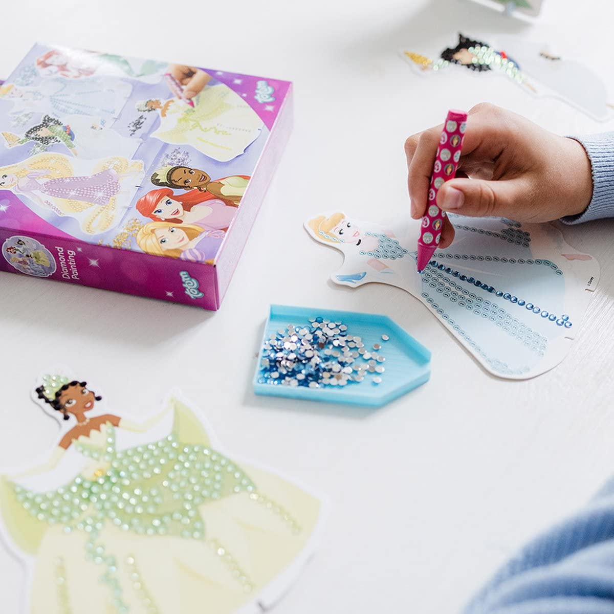 Totum Disney Princess Zestaw Do Malowania Diamentowego
