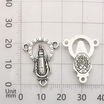 アガット ターコイズ 聖母マリア 十字架 チャームセット agete（アガット）の「K10チャーム（チャーム）」 - WEAR