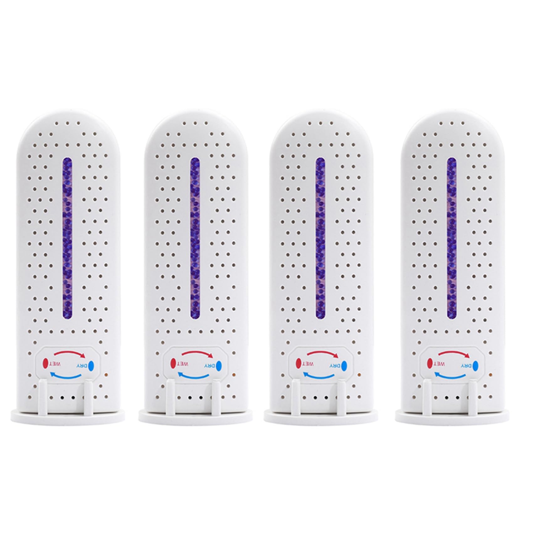 Hndhbfgrt 4X Mini Air Dryer Bathroom Bedroom Dehumidifying Recyclable Moisture Absorber Wardrobe Portable Indoor Dehumidifier