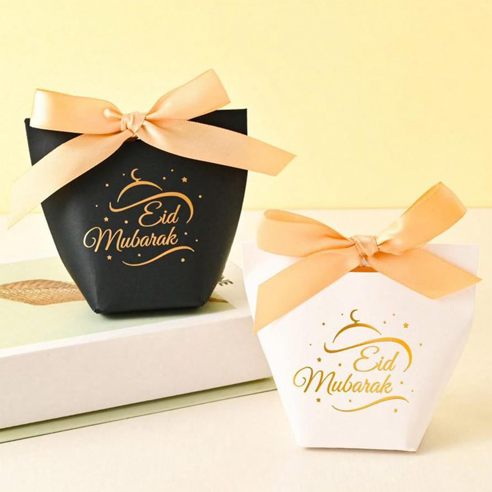 Boîte Cadeau Personnalisée EID MUBARAK FESTIVAL - Boîte Cadeau, Gâteaux, Bonbons, Coffrets Cadeaux. Décoration De Table Et Papier Peint Assortis Disponibles - France