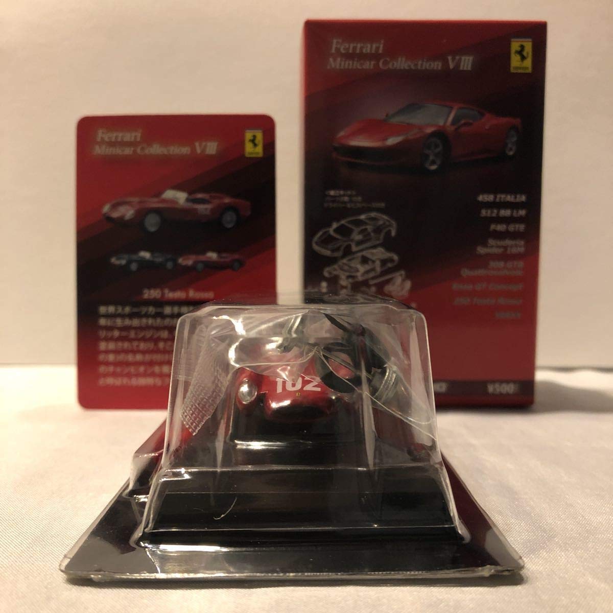 1/18Ferrari250 TESTA ROSSAフェラーリ250テスタロッサ Amazon | 京商 1/64 Ferrari Ⅷ 250 Testa Rossa #102 フェラーリ #8