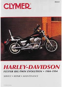 アクセサリー Clymer Manuals H-D FLS/FXS 1984-1999 Amazon.com: 1984