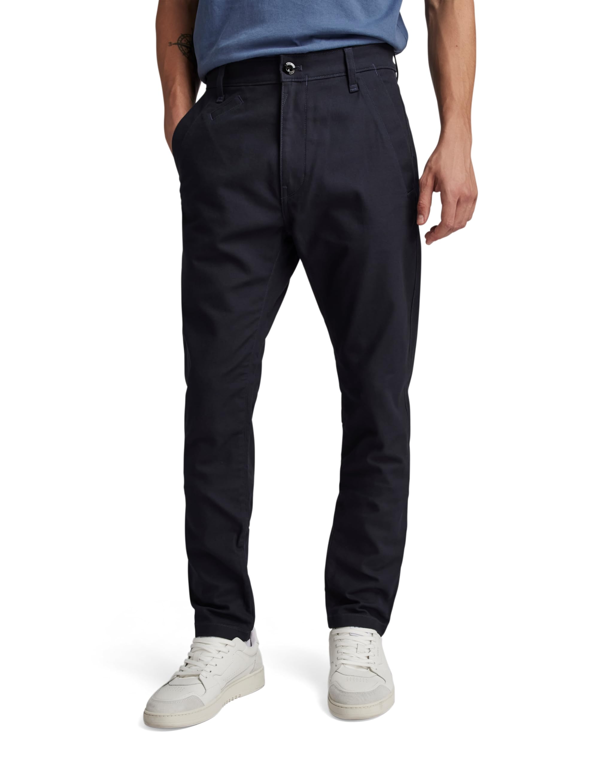 G-Star Men's Bronson 2.0 Slim Chino, Blue (salute D21038-D305-C742), 32W / 34L