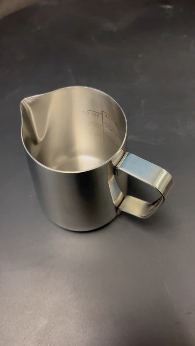 Rattleware Geëtste Macchiato-werper voor thuis, café, restaurant, hotel