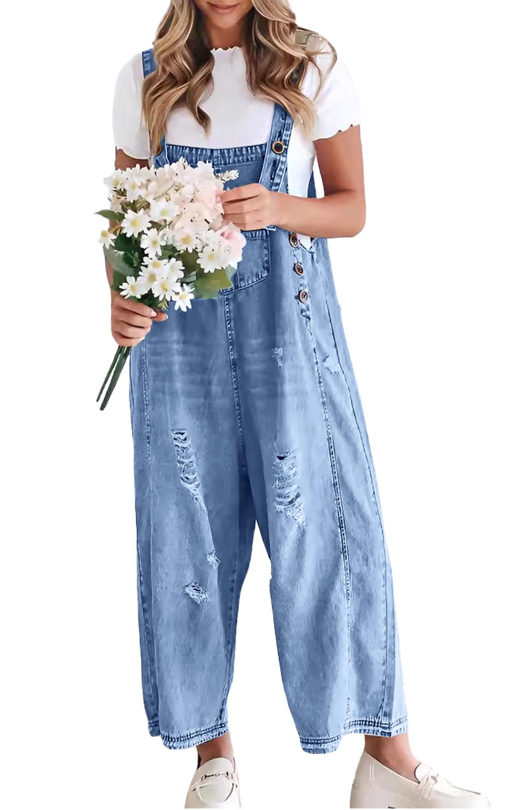 chouyatou Denim Bib Overall