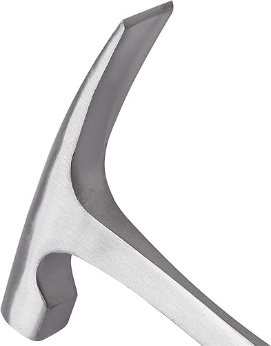 Miniatura 4 de Paquete de 2 martillos de ladrillo de 32 onzas, martillo de cabeza plana de 11.2 pulgadas, martillo de geólogo de acero, martillo de albañilalbañil