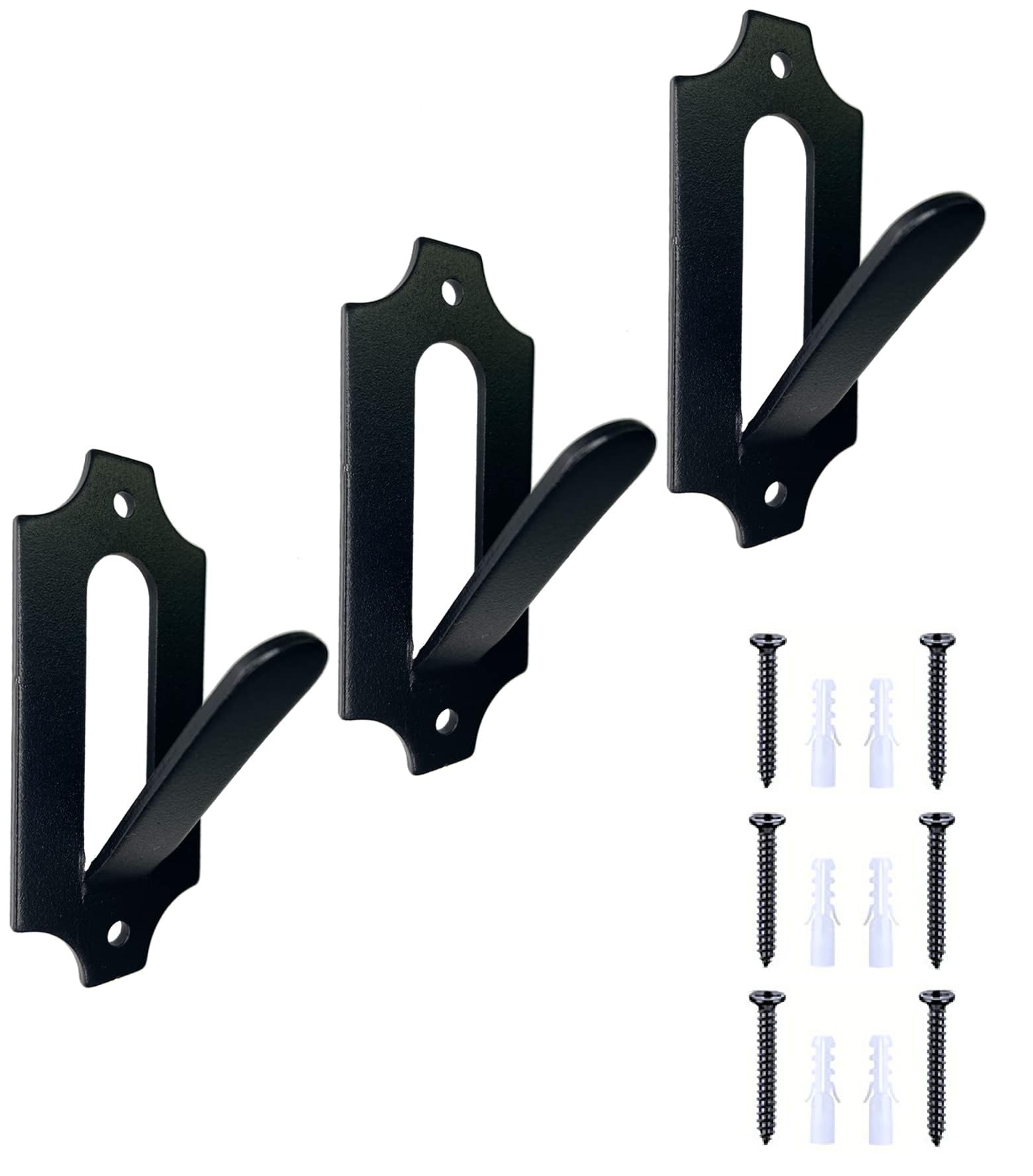 Mount Skull Hanger, Skull Mount for Hanging Deer Mule Antelope Coyote and Small Game Animals,Sturdy Wall Display for Whitetail Deer, Feral Hog, Bear & Exotic Skulls 3 Pack