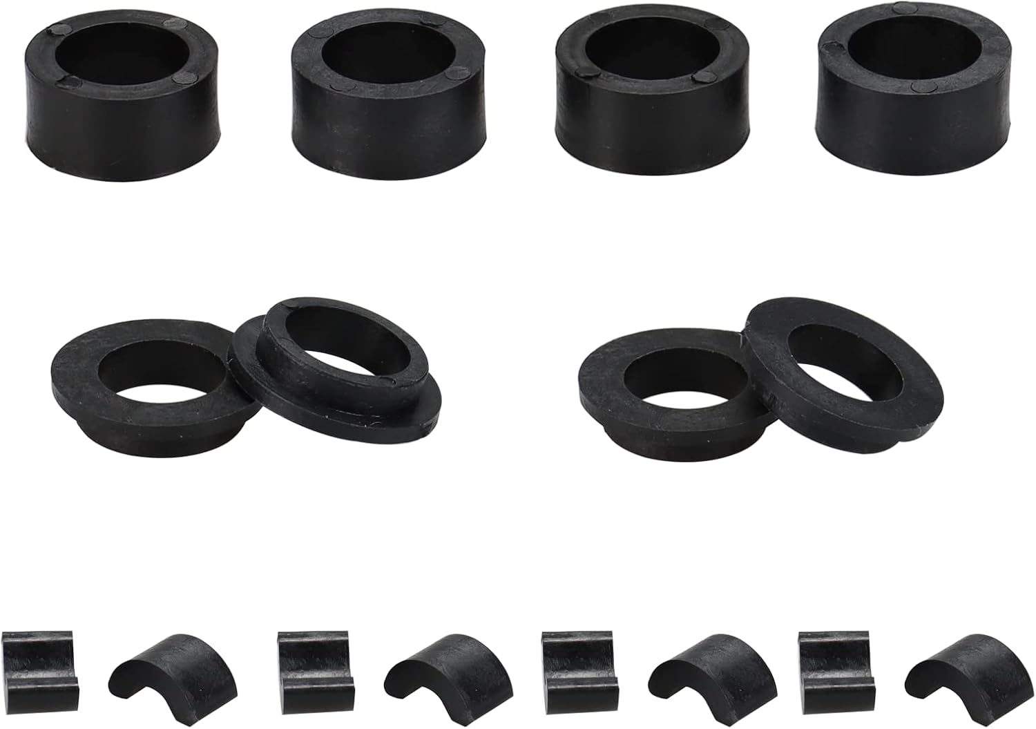 Front Seat Slider Support Bushings Compatible with Jeep