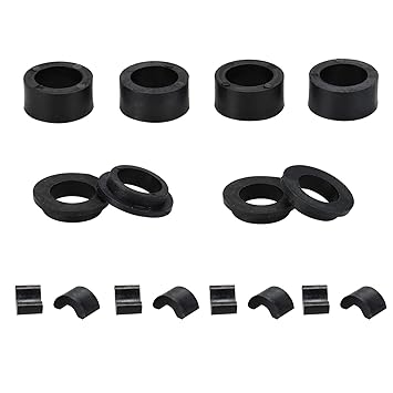 LEETUTA Front Seat Slider Support Bushings Compatible with Jeep Wrangler TJ LJ 1998-2006