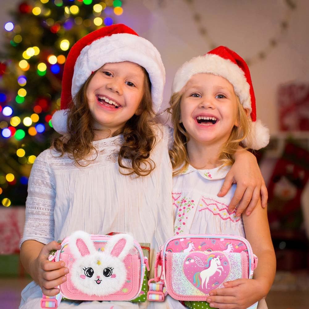 Girls Purse for Kids Age 3-12 - Purse for Little Girl Gifts, Crossbody Bag