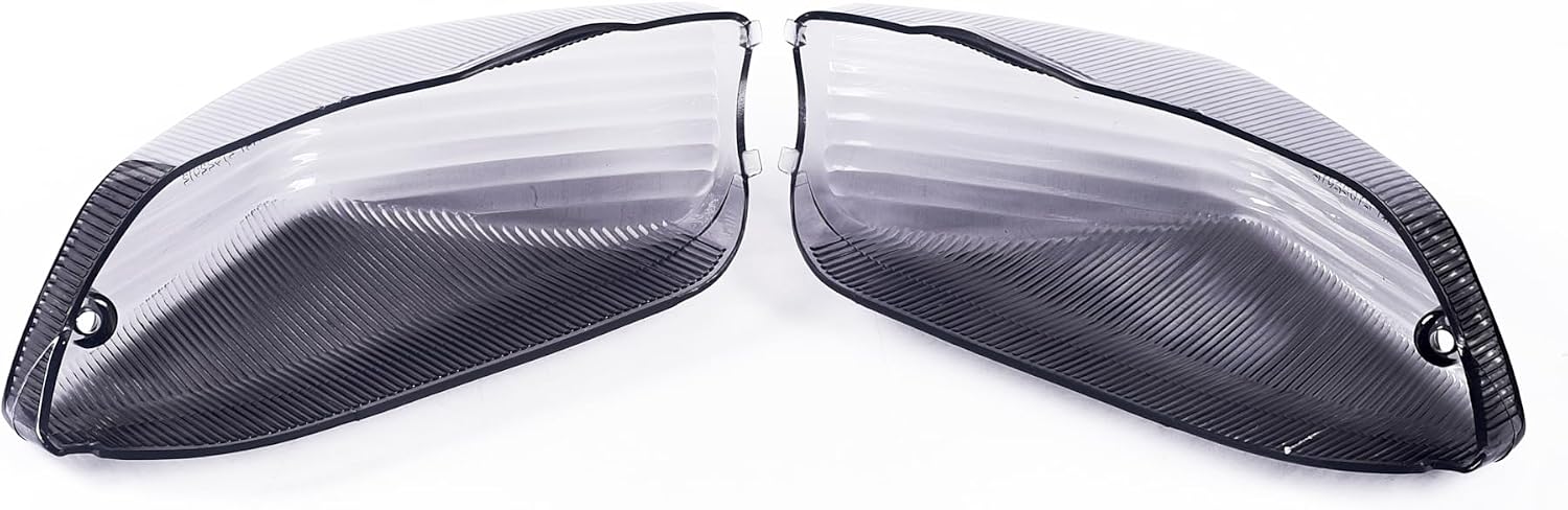 TOPZONE 2pcsx Fit for Kawasaki 2008-2016 ZG1400 1400GTR ABS; 2008-2009-2010-2022 ZG1400 Concours 14 /Concours 14 ABS; Rear Turn Signal Idicator Blinker Light Lamp Lens (Smoke)