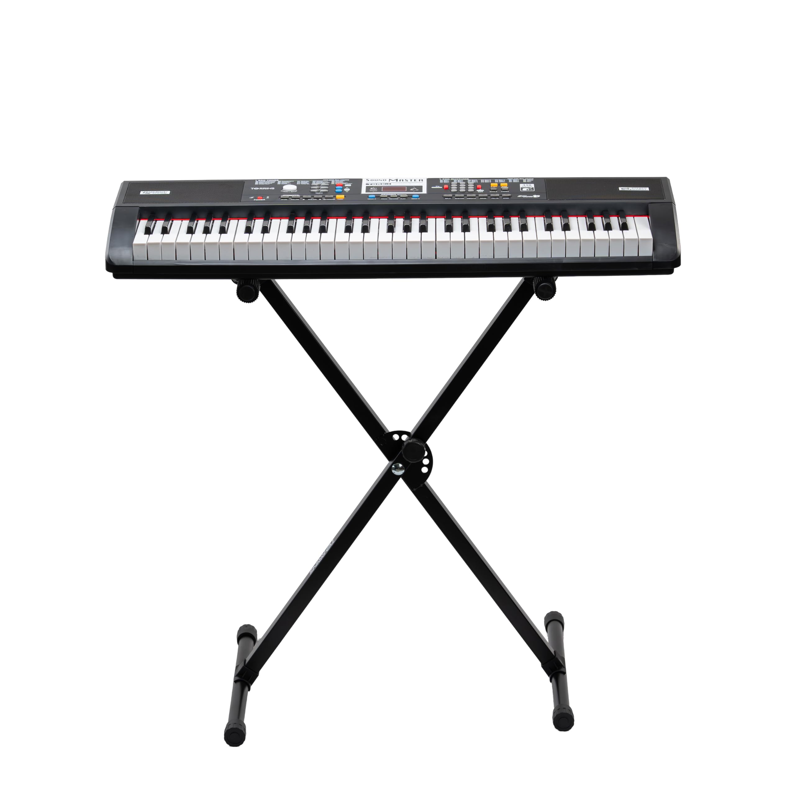 61-Key Electronic Keyboard with Stand for Beginners & Professionals | Keyboard with 900 Instrument Tones, 700 Auto Rhythms, USB MIDI, Recording Function, Lesson Mode, MP3 Playback & Dual Tone-image-7