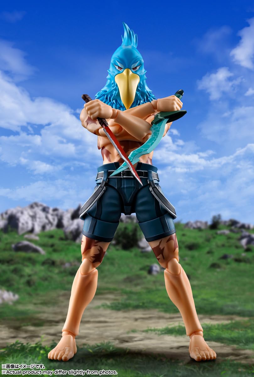 BANDAI Shangri-La Frontier figurine S.H. Figuarts Sunraku 15 cm, BTN66471-6 - Image 2