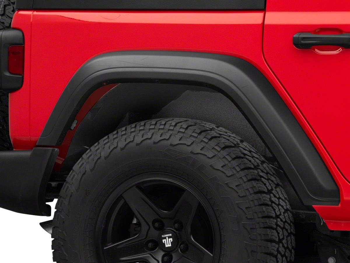 Barricade Aluminum Inner Fender Liners; Front Compatible for 18-25 Jeep Wrangler JL