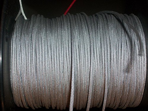 60X Custom Strings Silver BCY #24 D Loop Rope Release Material 50'