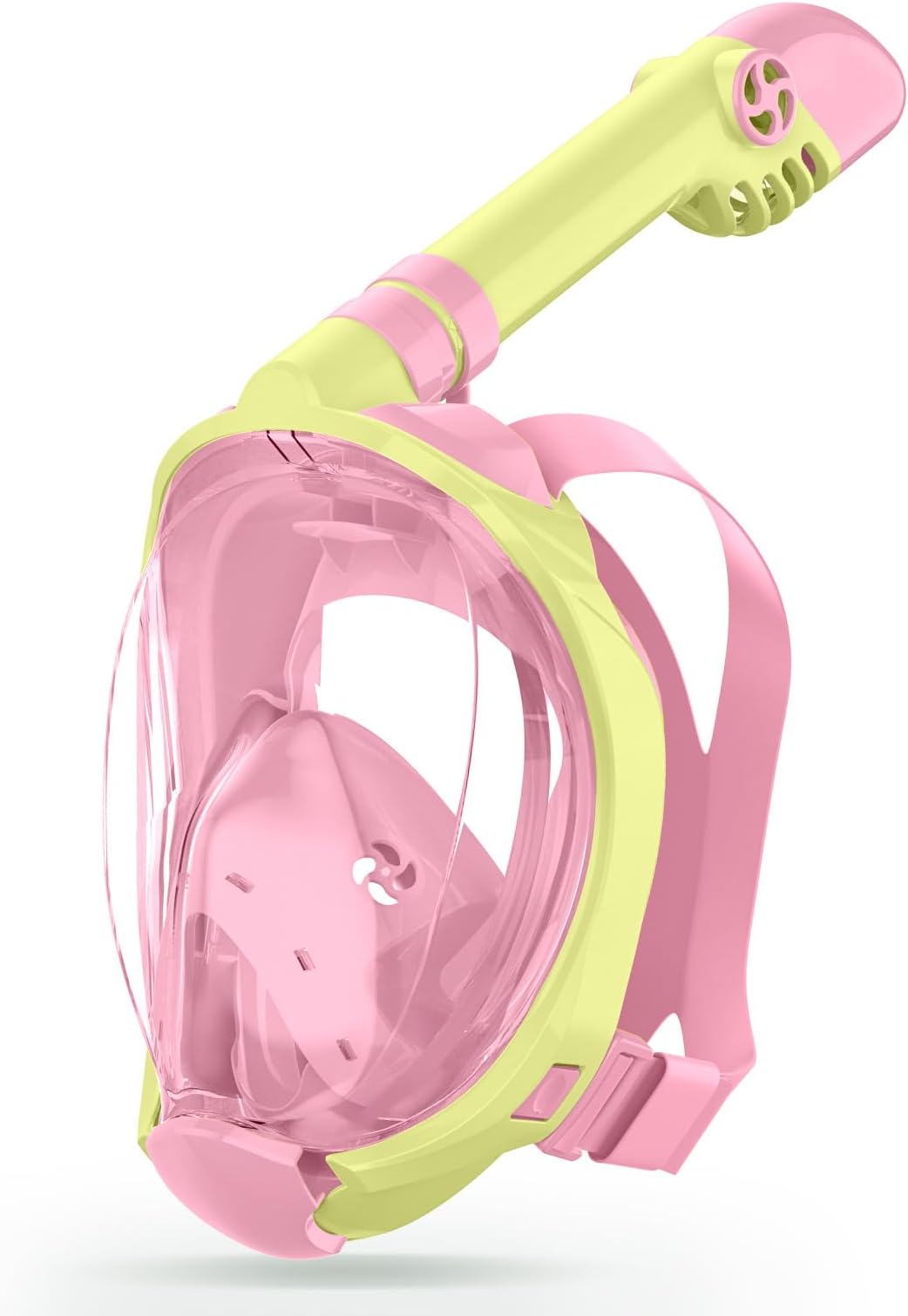 Snorkeling Gear for Kids,Ideal Gifts of Kids Snorkel Mask,Full Face Snorkel Mask Kids with Camera Mount,Safe Breathing for Enchanting Travel
