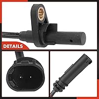 Vista 7 de A-Premium Sensor de velocidad de rueda ABS compatible con modelos BMW - Z4 2009 2010 2011 2012 2013 2014 2015 2016 - Lado trasero del conductor