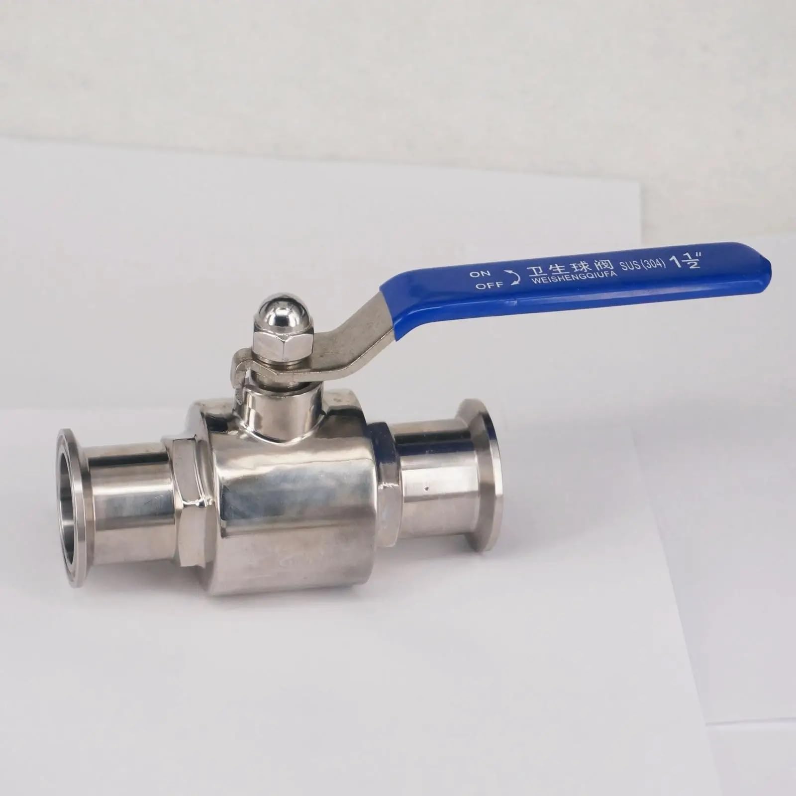 Válvula de bola sanitaria para elaboración de cerveza artesanal en tanques de 38mm