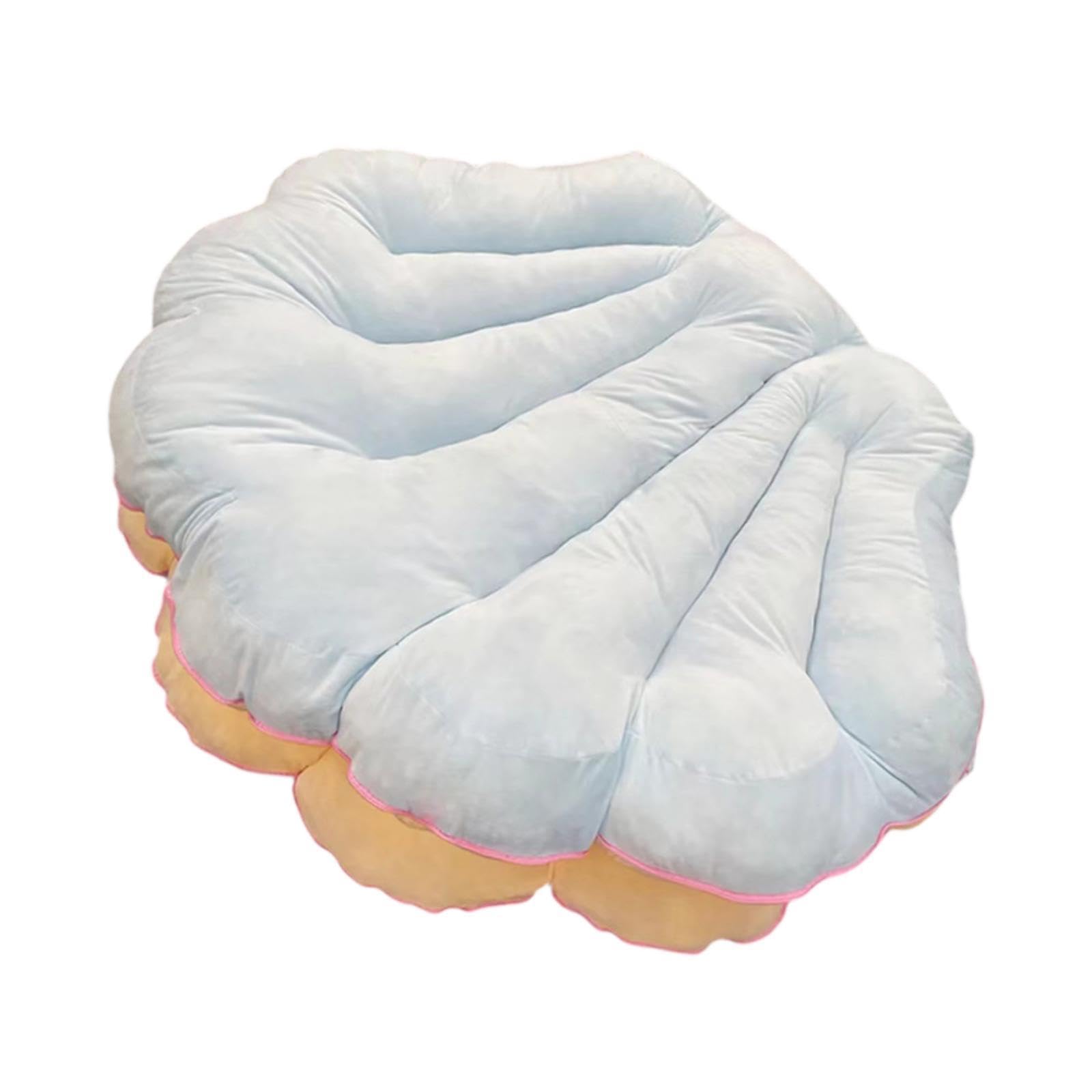 bnf®giant clam shell pillow home dksgr funny dress up seashell dksgrative pillow blue|home & garden|home décor|pillows