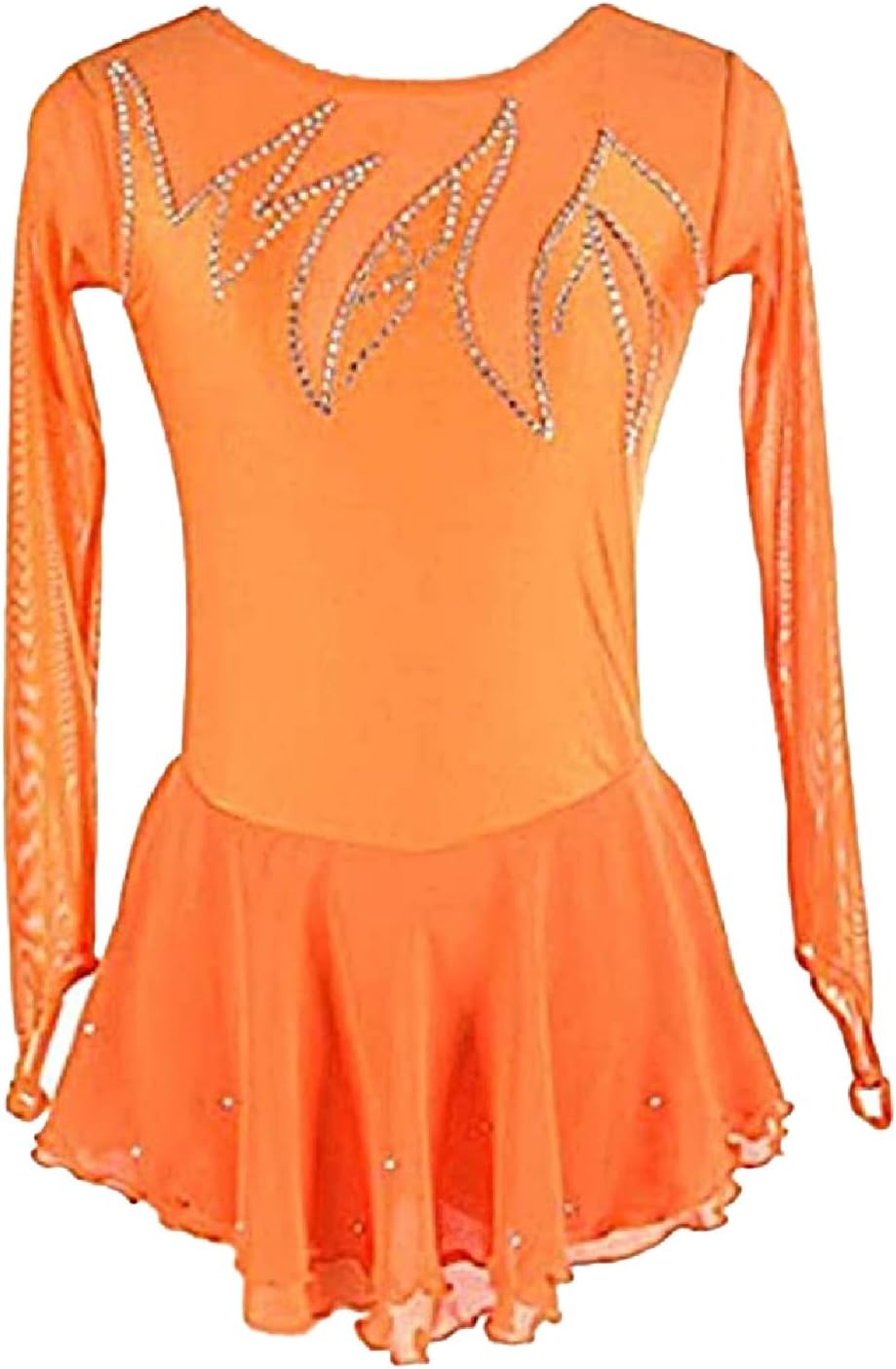 Figure Skating Clothing Girls' Roller Ice Figure Skating Dresses Figure Skating Costumes