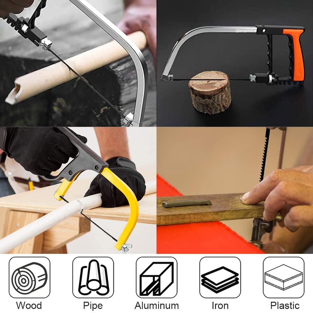 40 Lame Per Sega Da Traforo - 10/15/18/20/24 Denti Per Legno, Plastica E Metalli Teneri - Foto 11