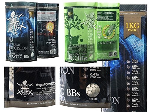 Amazon.co.jp: VFC 超精密 BB弾 生分解性PLAバイオ/White 0.28g (1kg