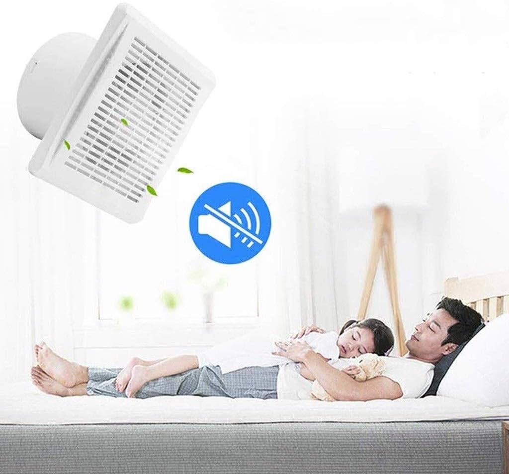 Ventilation Fan Noise Glass Window Type Ventilation Fan Exhaust Powerful Silent Bathroom Kitchen Rated Speed