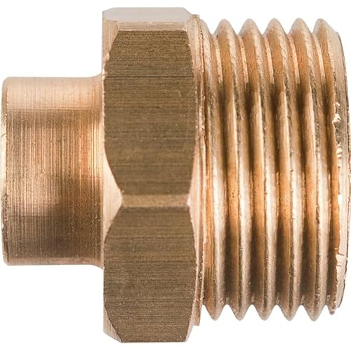 Raccord laiton droit à souder - M 1/2' - diamètre 10 mm