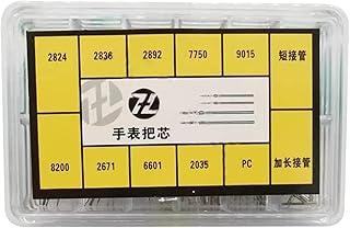 Hastes de enrolamento de relógios sortidos de metal para 2824 2836 2892 7750 9015 8200 2671 6601 2035