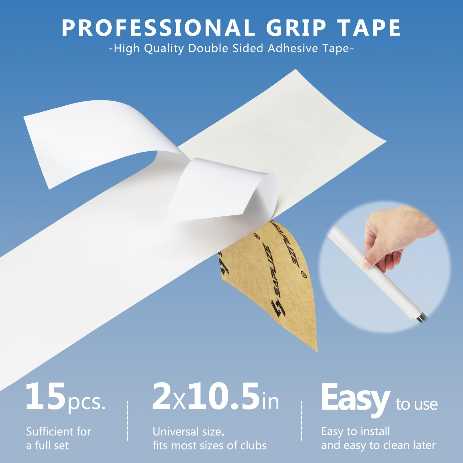 SAPLIZE Golf Grip Kits para el Regripado de Palos de Golf - Kit Estándar, Completo A, Completo B