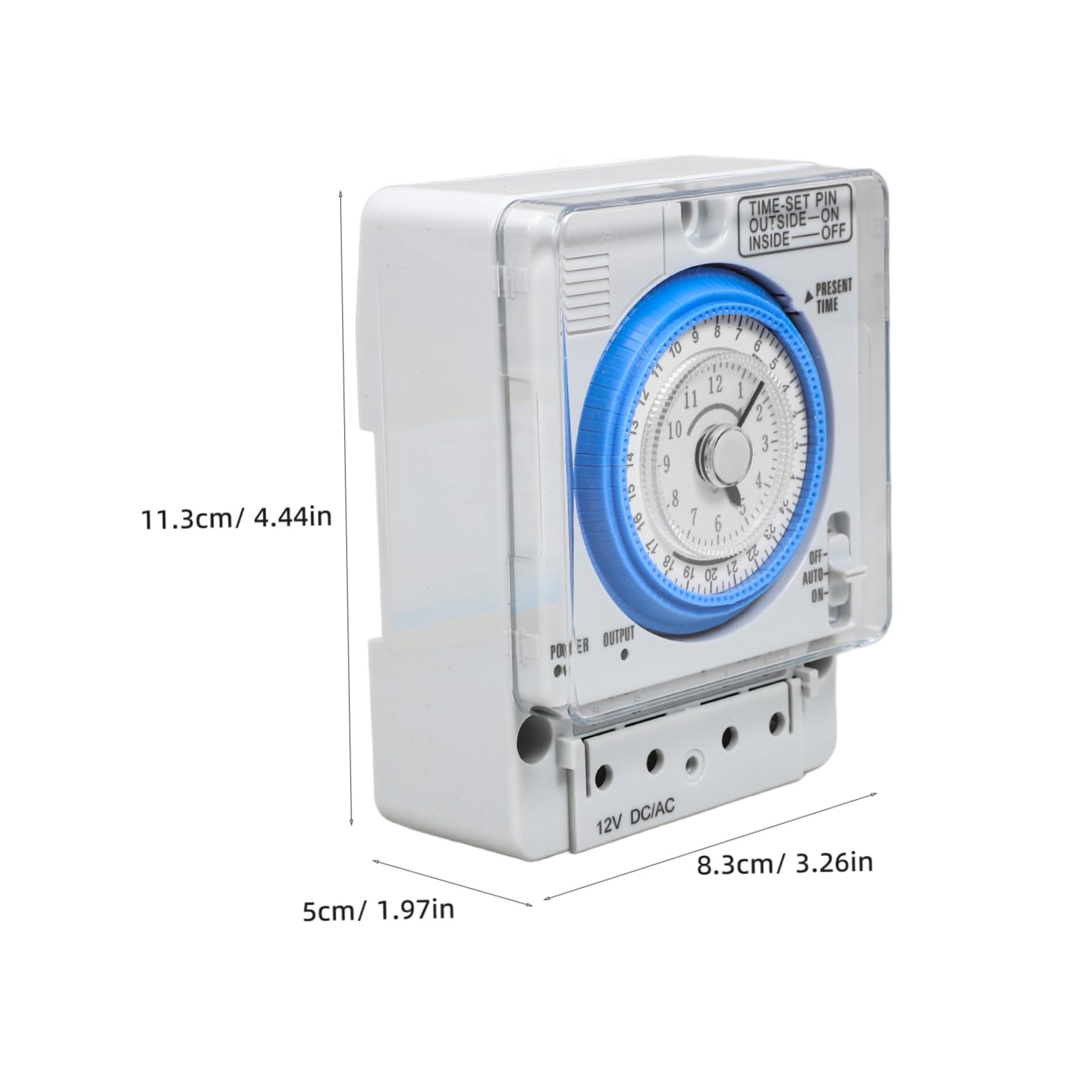 Mechanischer Küchentimer, Multifunktional, Pc, 16a 250vac Weiß