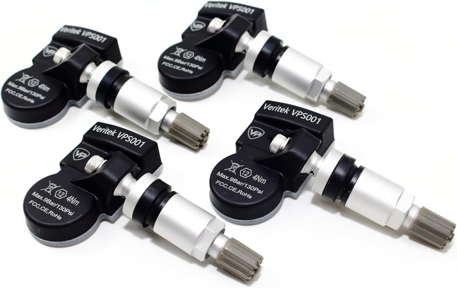 1 VPE Veritek Performance TPMS 433mhz Tire Pressure Sensor For BMW Mini Replaces 36236781847 36236798726 E60 E90 E92 W Silver Aluminum Valve Stem Copy 1 VPE Veritek Performance TPMS 433mhz Tire Pressure Sensor For BMW Mini Replaces 36236781847 36236798726 E60 E90 E92 W Silver Aluminum Valve Stem Copy