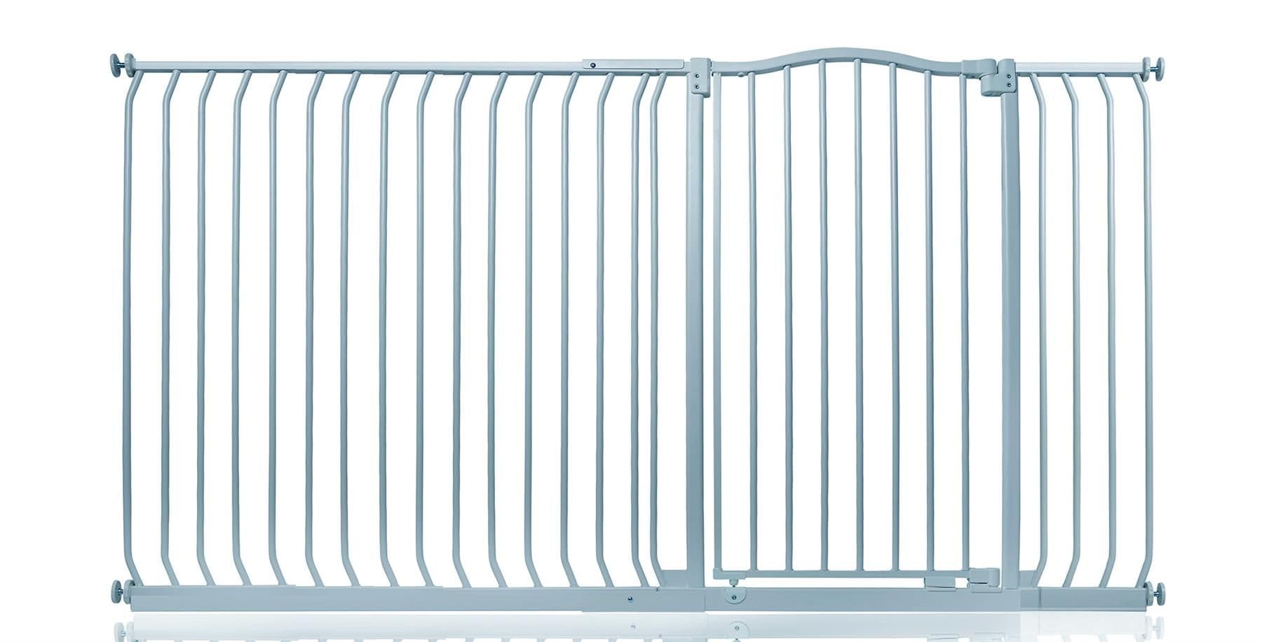 Safetots Extra Tall Curved Top Safety Gate, 116cm - 125cm, Matt Black, Extra Tall 100cm in Height, Pressure Fit Stair Gate, Baby Gate for Doors Hallways and Spaces, Safety Barrier, Easy Installation — view 16