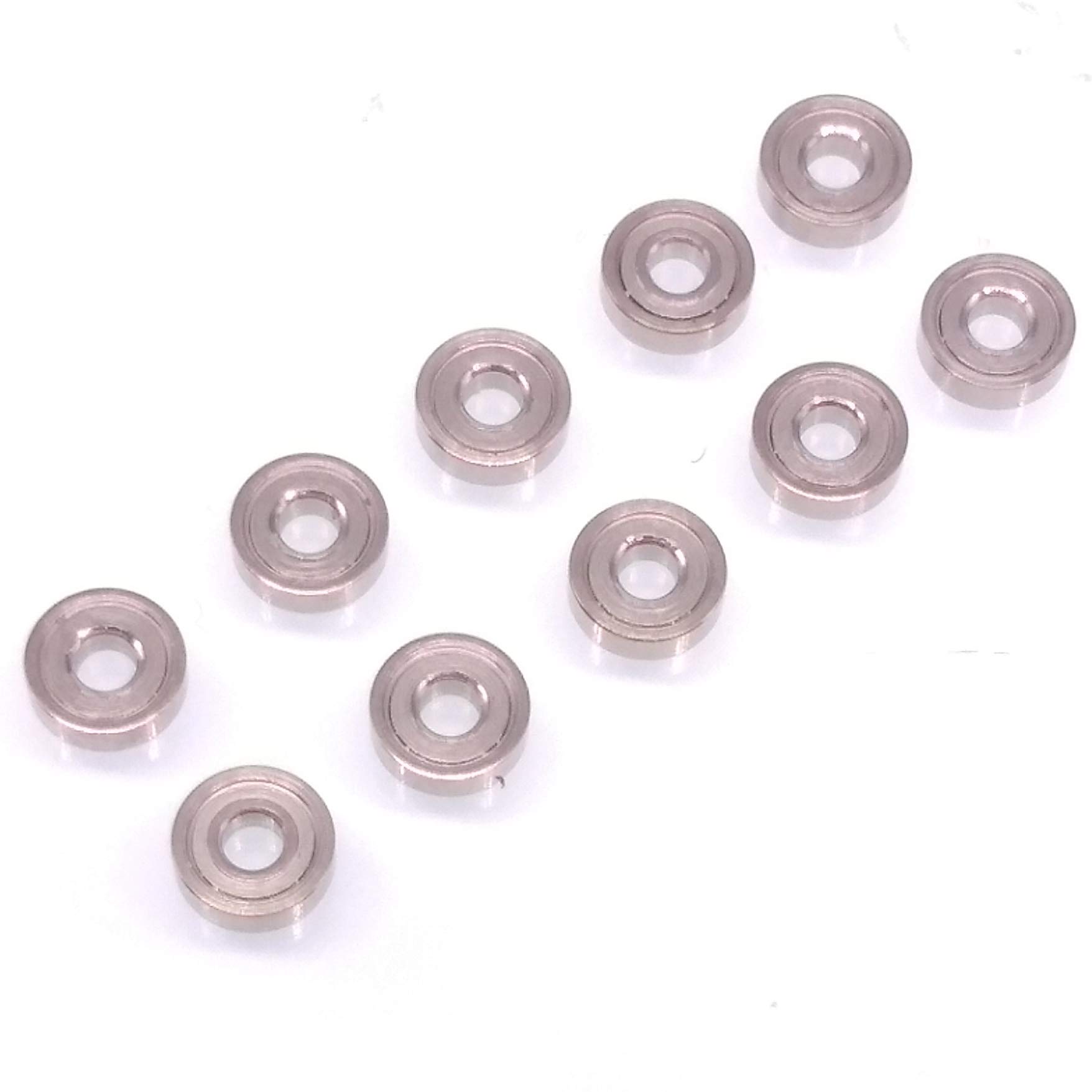 10pcs 681X 681X-ZZ Miniature Bearings Mini Open Bearing 1.5 x 4 x