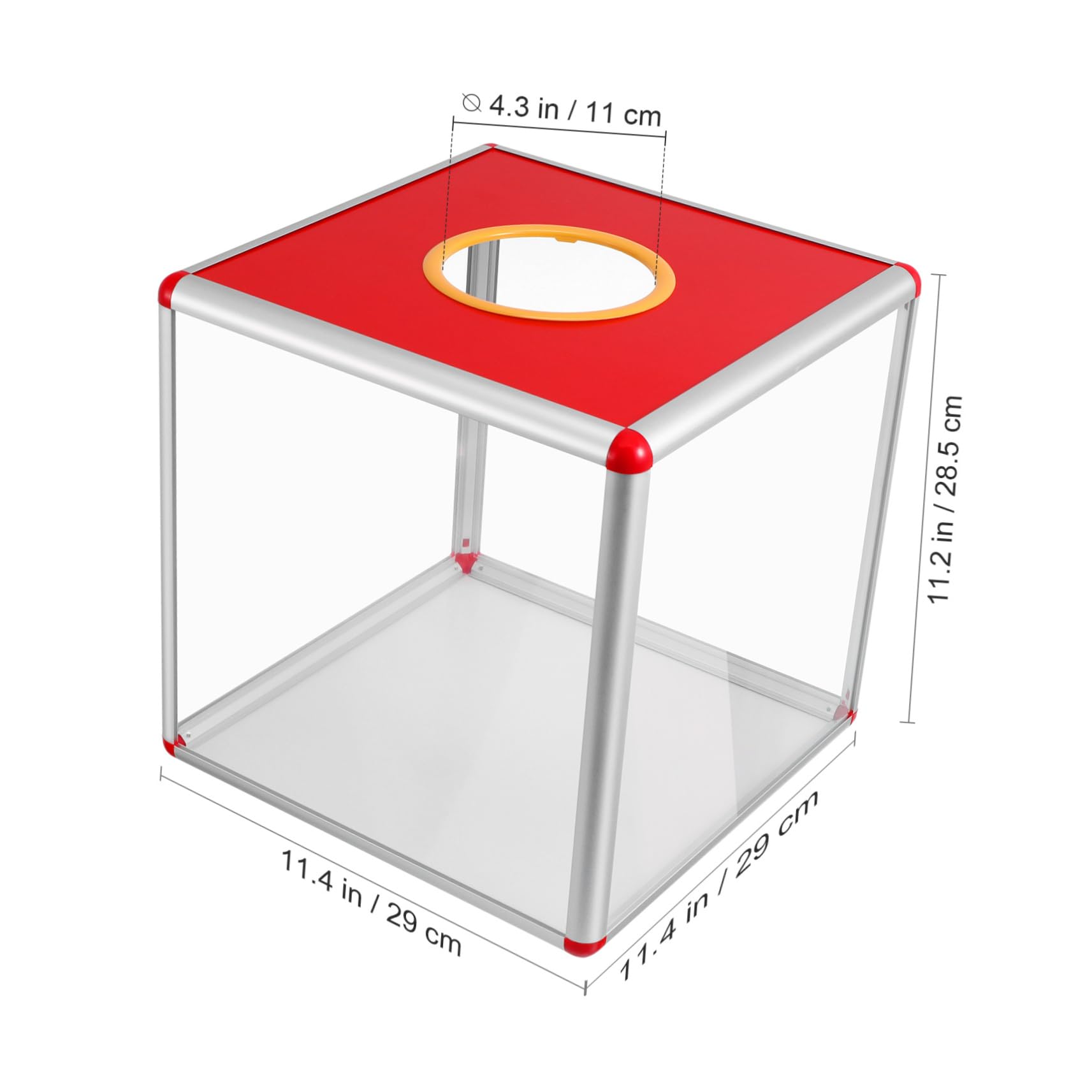 Boulier Loto Professionnel, Boîte Carrée en Alliage D'aluminium et Mdf, Légère et Portable, pour Événements Extérieurs et Élections Municipales
