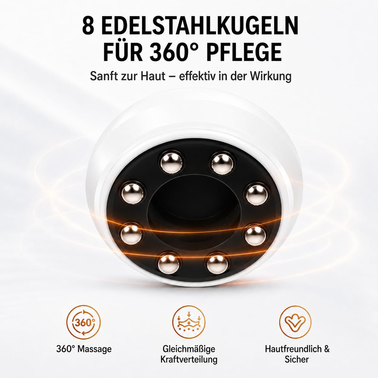 Cellulite Massagegerät Elektrisch, Anti Cellulite Massagegerät mit 12 Saugstufen & Wärmefunktion, Schröpfgerät Elektrisch, Gua Sha Massager für Bauch, Taille, Rücken, Arme & Beine Weiß