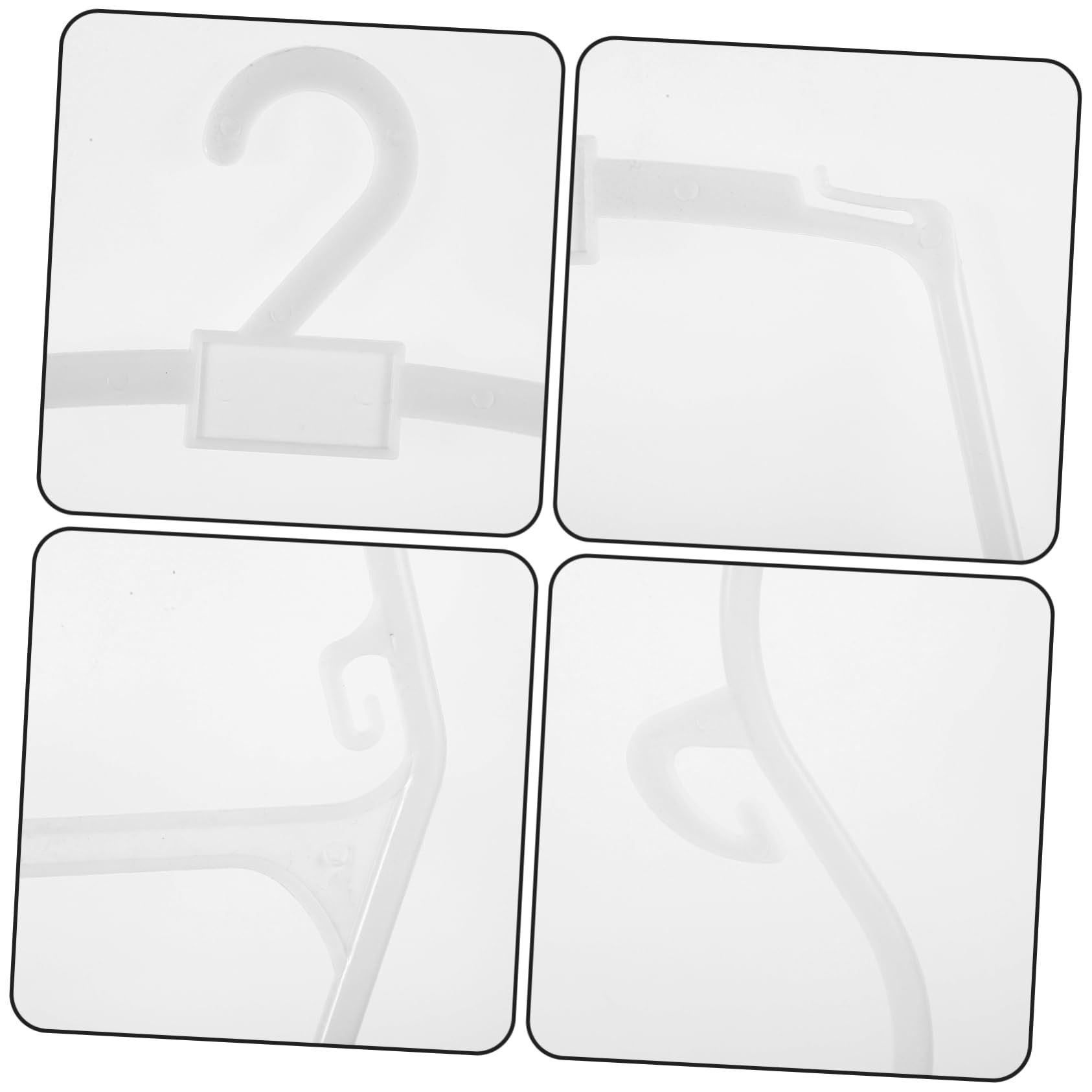 HOMOCONO Toddler Swimwear Hangers 5 Pack Boys and Girls Swimsuit Racks Sturdy Easy to Organize for Clothing Stores Homes