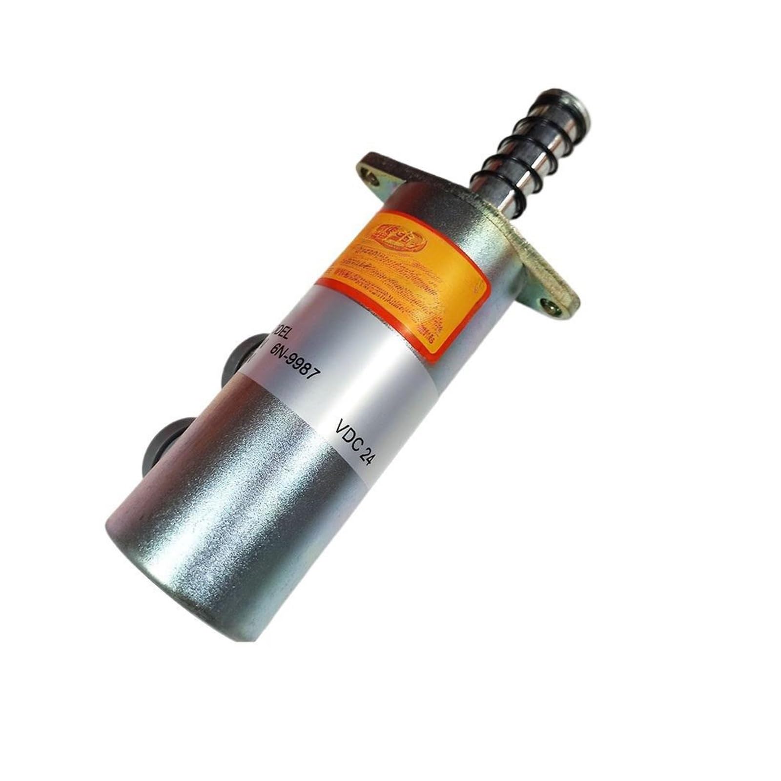 Électrovanne 6N-9987 24V solénoïde d'arrêt 6N-9988 12V pour tracteur