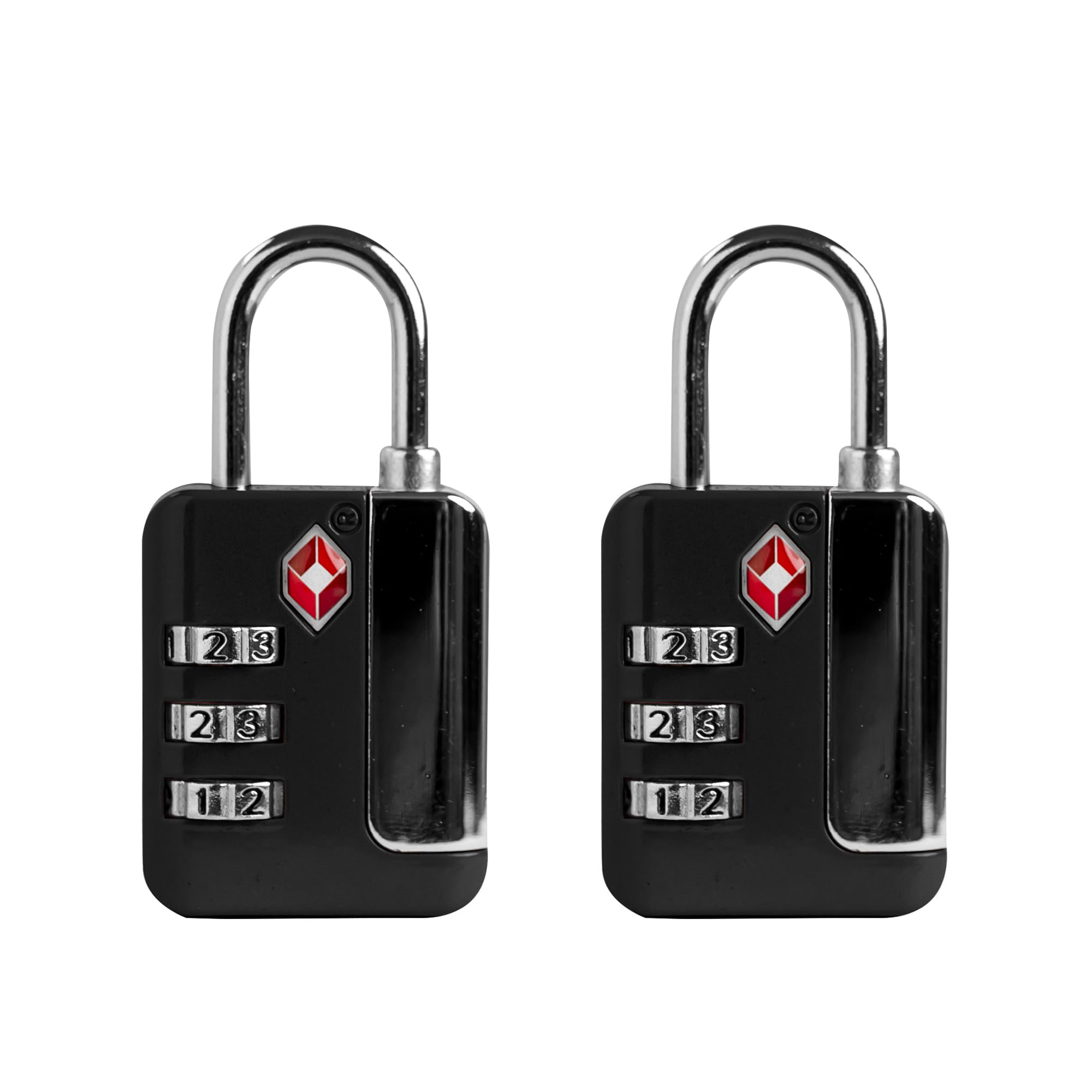 UP Security TSA Locks for Luggage, Small Combination Lock for Locker, 3 Digit Padlock Combination, TSA Approved Combo Padlocks for Gym Locker, Travel