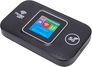 Generic 5G LTE Portable Travel WiFi 300Mbps Hotspot Router for Stable Connection Suitable for Up to 12 Devices