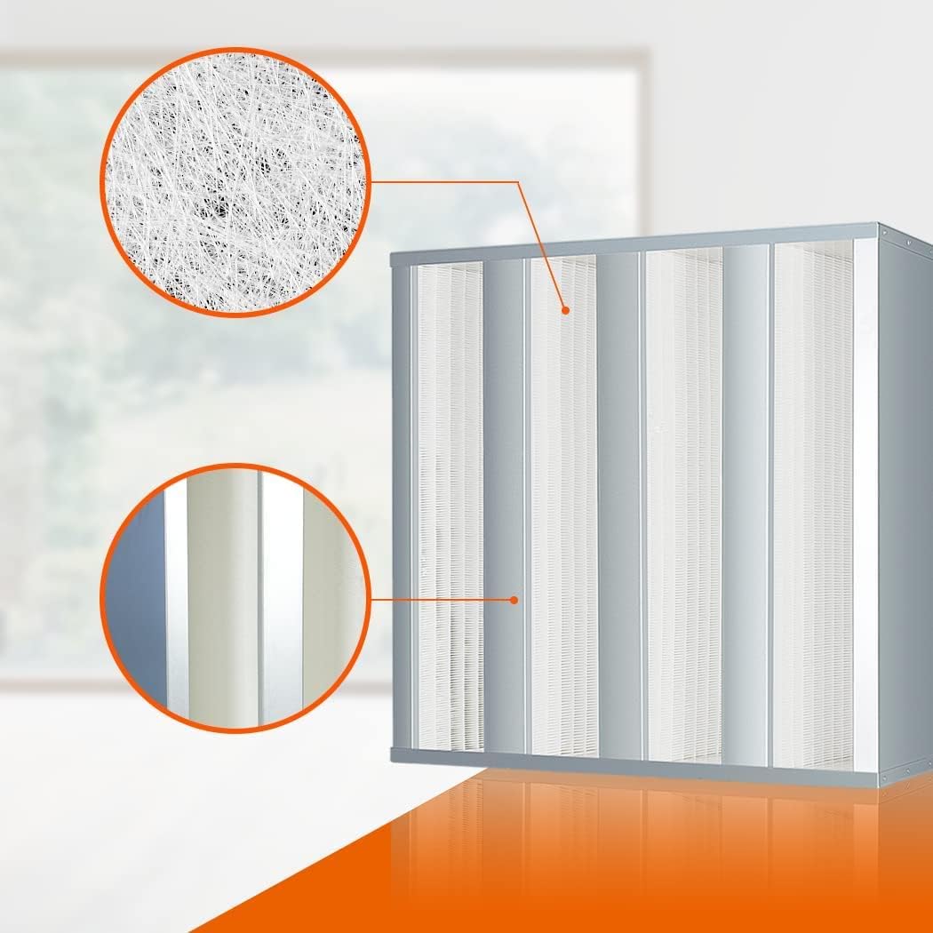 PURISYSTEMS F8 Medium Efficiency Filter Compatible with HEPA Pro UVIG/PuriCare S2/S2 UV/S2 UVIG, 1 Pack