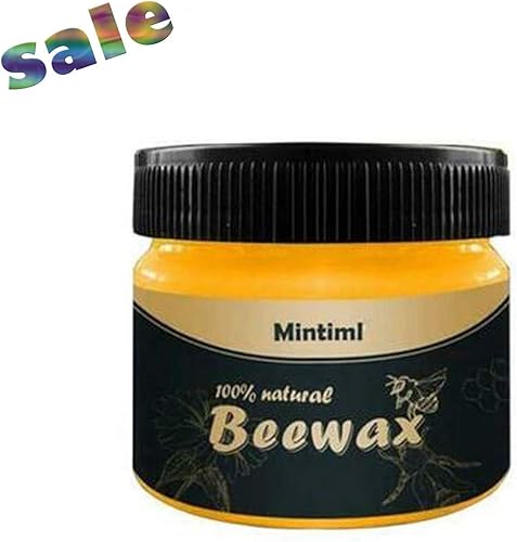 ZWIFEJIANQ Esmalte de madera Beewax para el cuidado de la madera y los muebles limpieza del hogar acondicionador de cera de abeja natural para