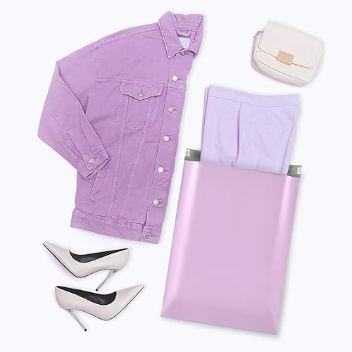 Miniatura 6 de GSSUSA Sobres grandes de polietileno de 14.5 x 19 pulgadas, 100 unidades, bolsas de envío adhesivas fuertes para pequeñas empresas, bolsas de correo