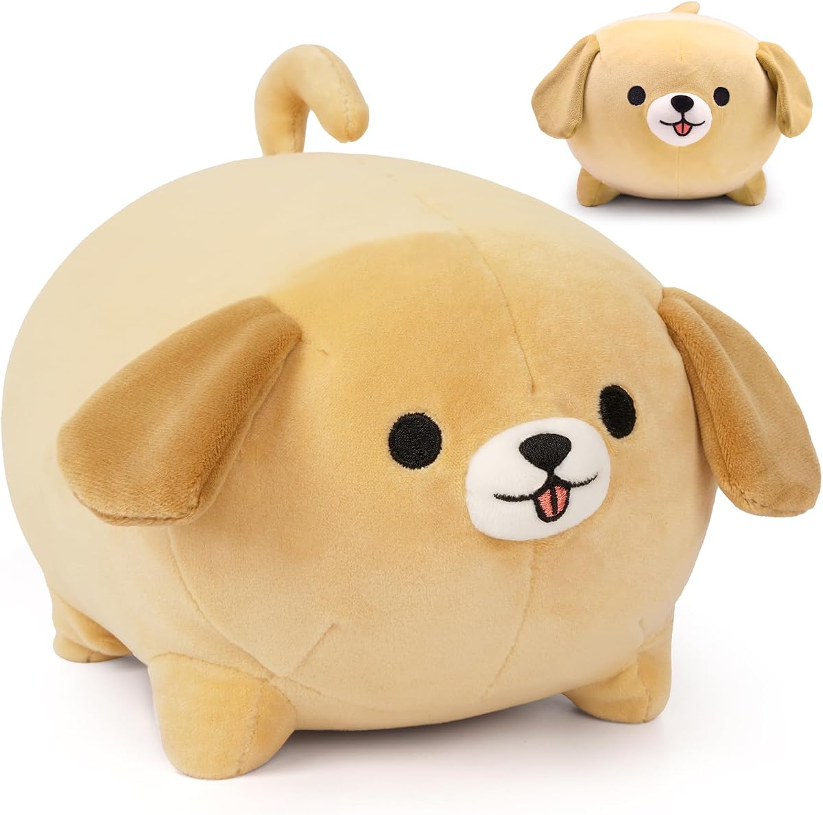 Dog Plush Pillow,15Inch Cute Big Dogs Stuffed Animal Toy | Labradoodle Plushies Doll Toy Gift for Kids Girlfriend,Boys