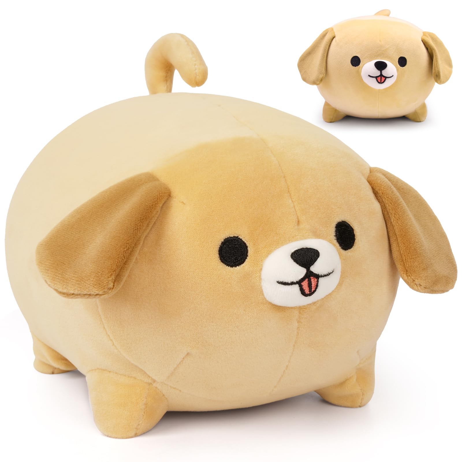 Amazon.com: Leokawin Dog Plush Pillow,15Inch Cute Big Dogs Stuffed