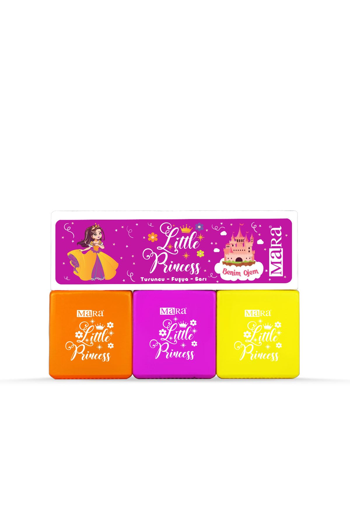 MARA KOZMETİK LITTLE PRINCESS 8 ML 3' LU SET