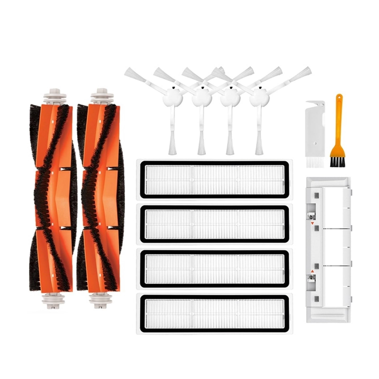 ZeAda Main Side Brush Filter Replacement ?Compatible for Xiaomi Dreame Bot D9 / D9 Pro / D9 Max ?Compatible for Dreame L10 Pro Robotic Vacuum Cleaner