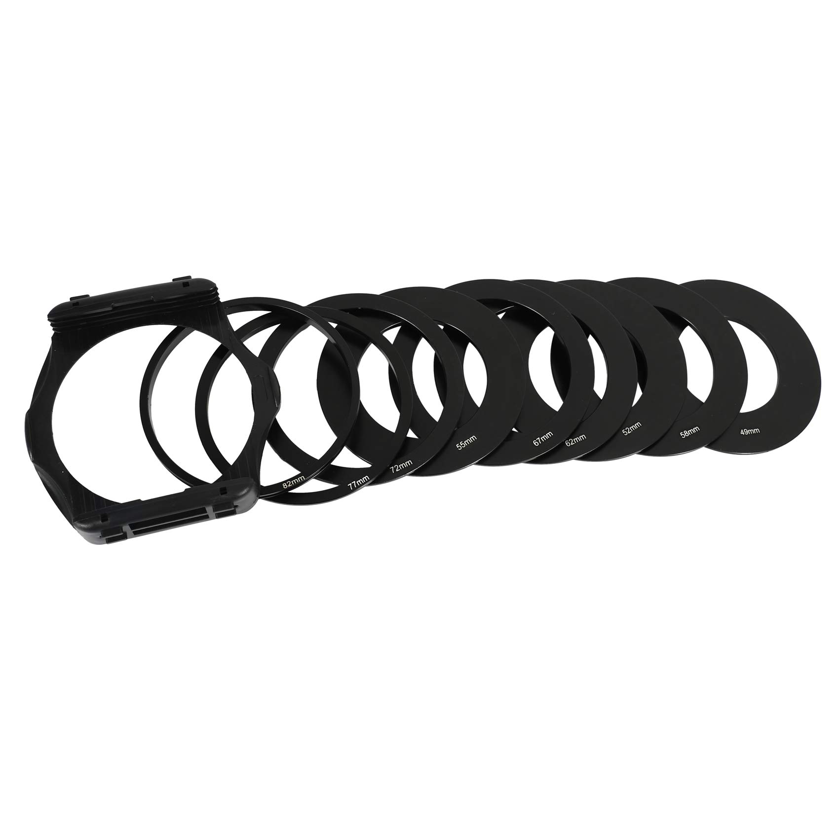 de 24 filtros cuadrados completos + graduados + soporte de filtro de anillo adaptador de 9 tamaños para p series LF78