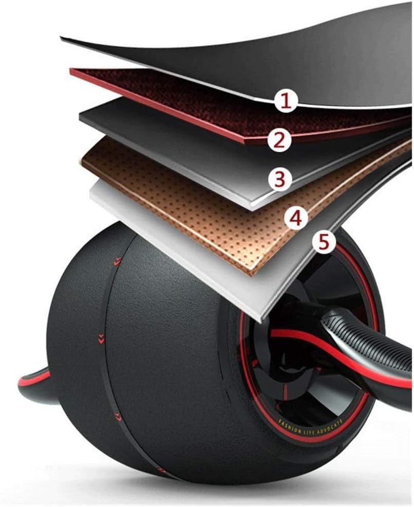 Wheel for Abdominal Exercise Home Gym Core Workout Abs Roller Training Fitness Equipment