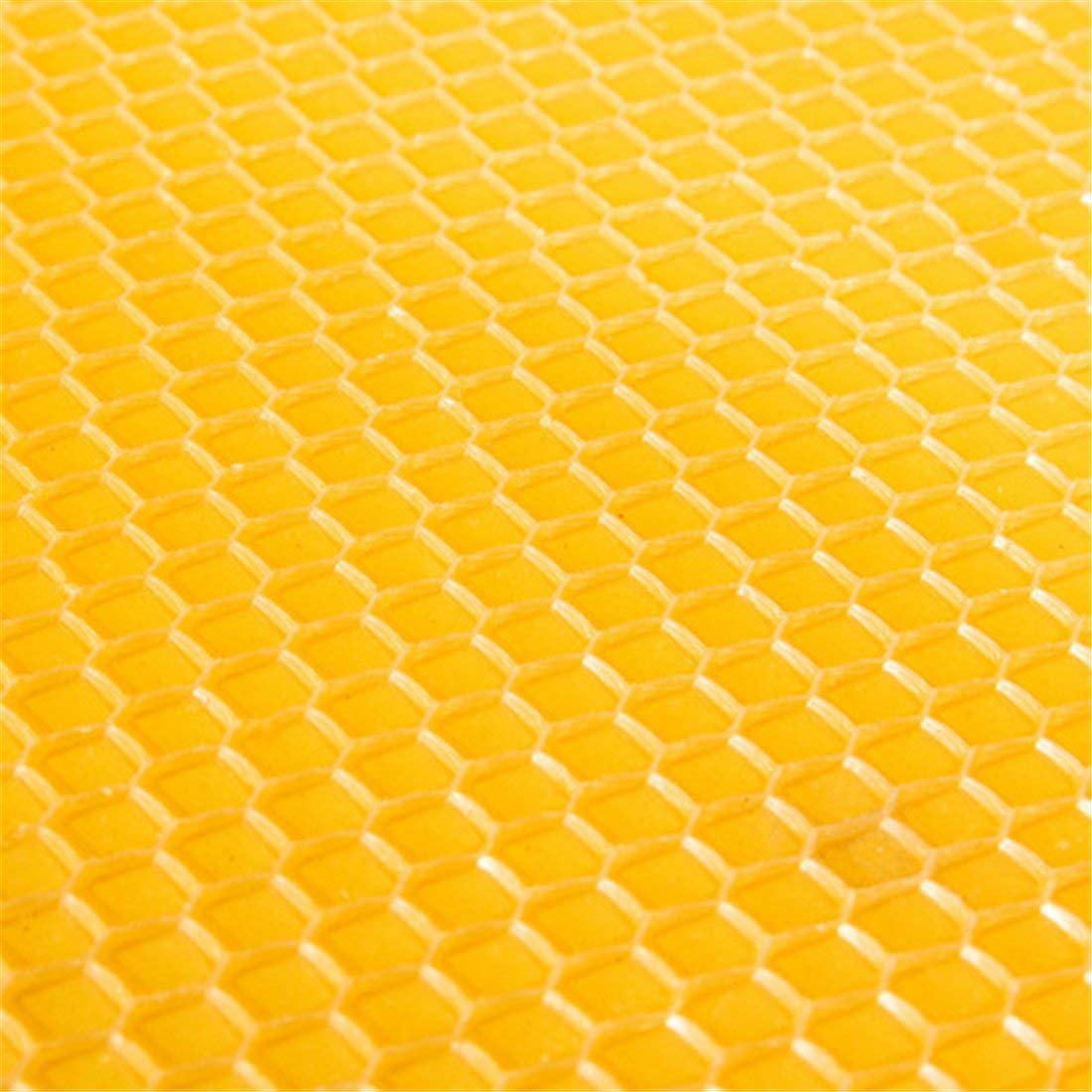 30 Pcs Feuilles de Miel d'Abeille / Fond de Cire de Ruche / Peigne de Ruche Ciré / Équipement d'Apiculture / Cadre de Miel / Fondation de Cellule de Rite